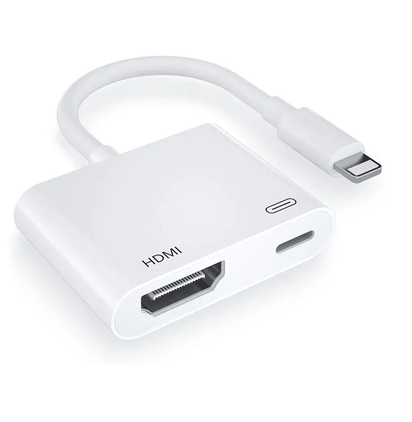 Adaptador Convertidor Iphone Lightning a HDMI y Tipo C - ONE