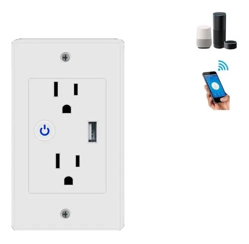 Toma Enchufe Inteligente Tuya Socket Plug Casa Smart - TUYA