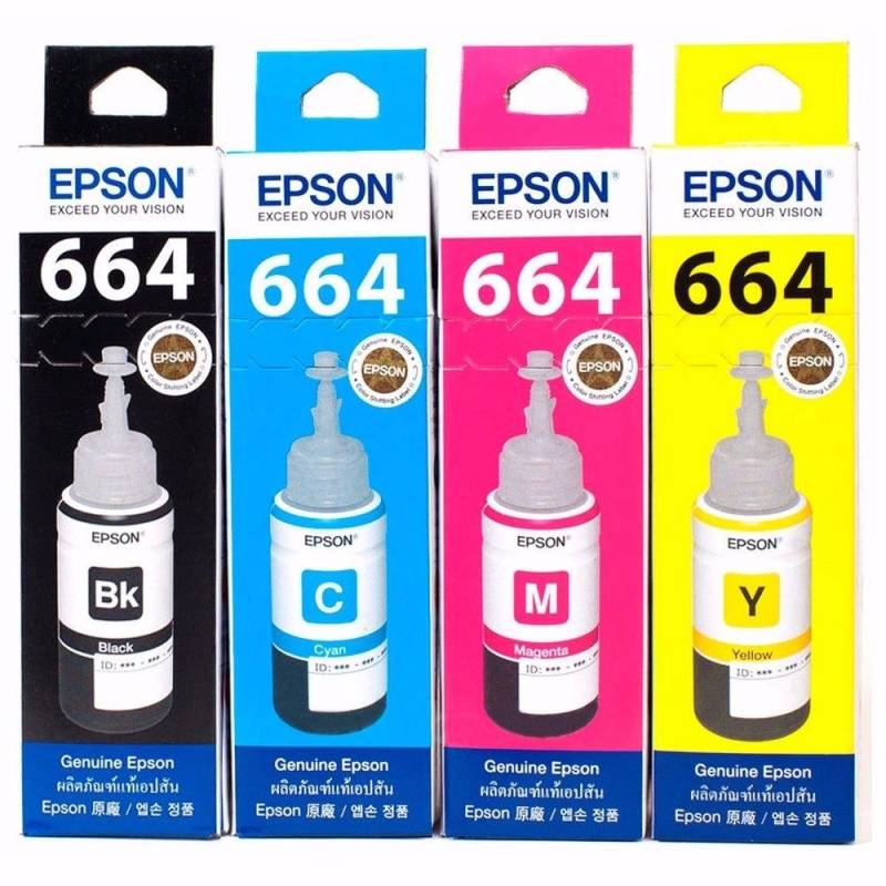 Tinta Original Epson 504 L4150, L4160, 544 L3110 Sello 3d - EPSON