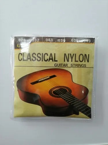 Girar Buena suerte Mortal Juego De Cuerdas Guitarra Clasica Nylon G028 - CBS