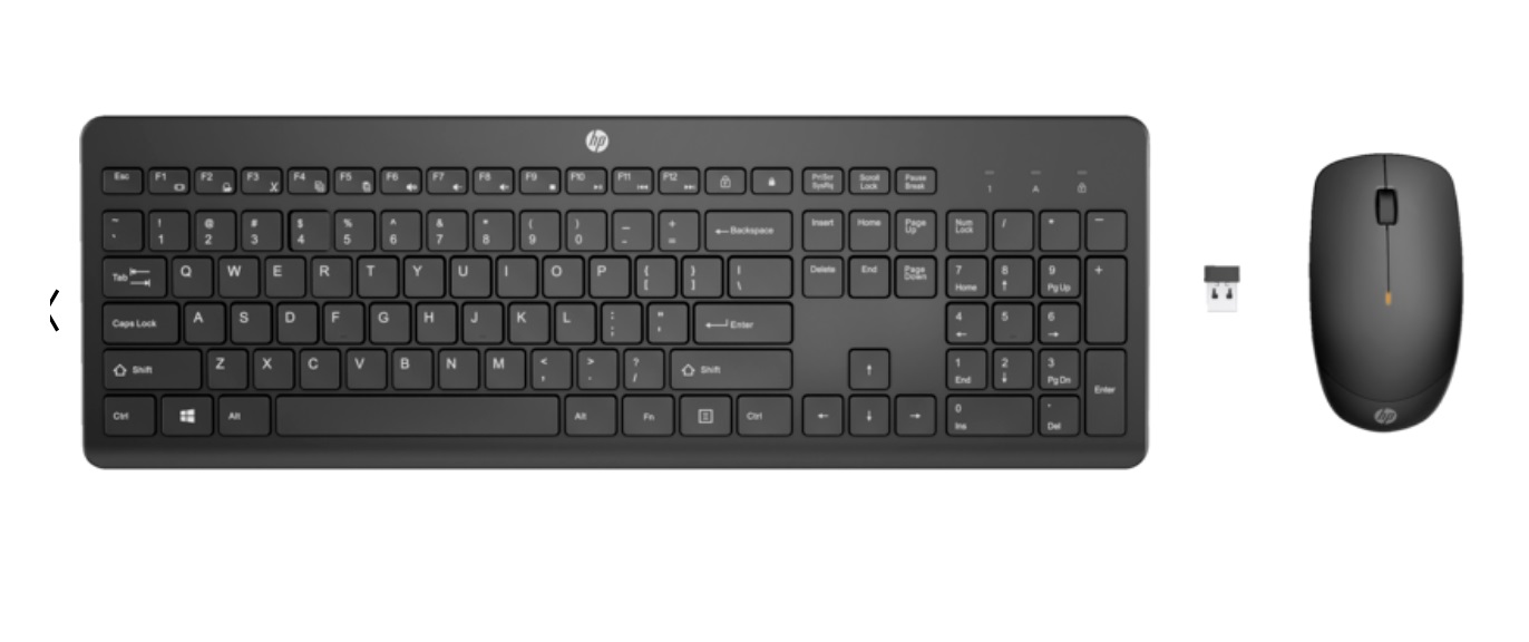 KLIPX COMBO TECLADO + MOUSE INALAMBRICO 2,4GHZ ESPAÑOL (KCK