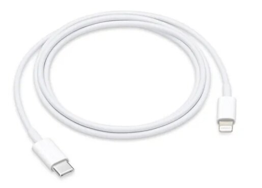 Cable usb lightning + cargador iphone x 1 Metro GENERICO