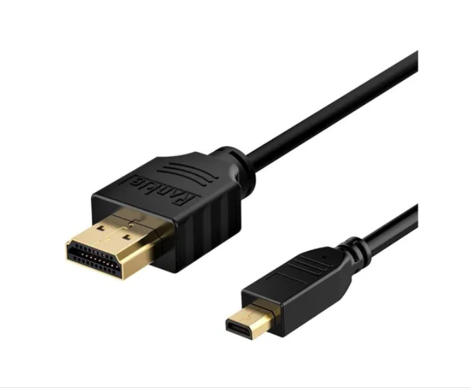 Cable Convertidor Adaptador Micro HDMI a HDMI HD 1.5 Metros Genérica HDMI  Micro