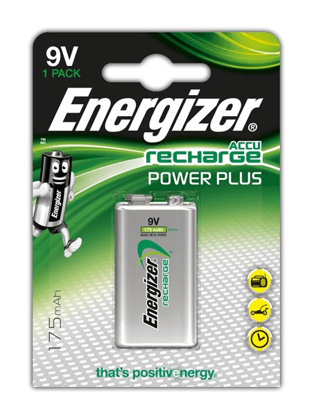 Bateria 9v Recargable Energizer Nueva Blister Sellada - CBS