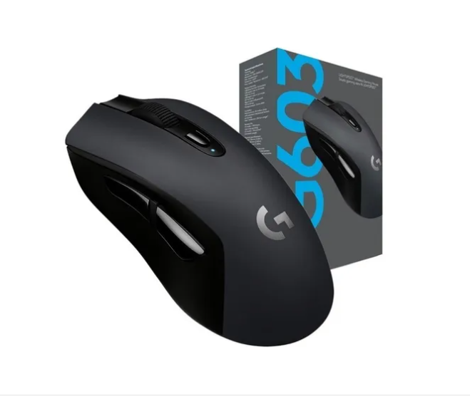 Logitech G603 Ratón inalámbrico para Gaming con Sensor óptico Hero Reacondicionado 12.000 dpi 
