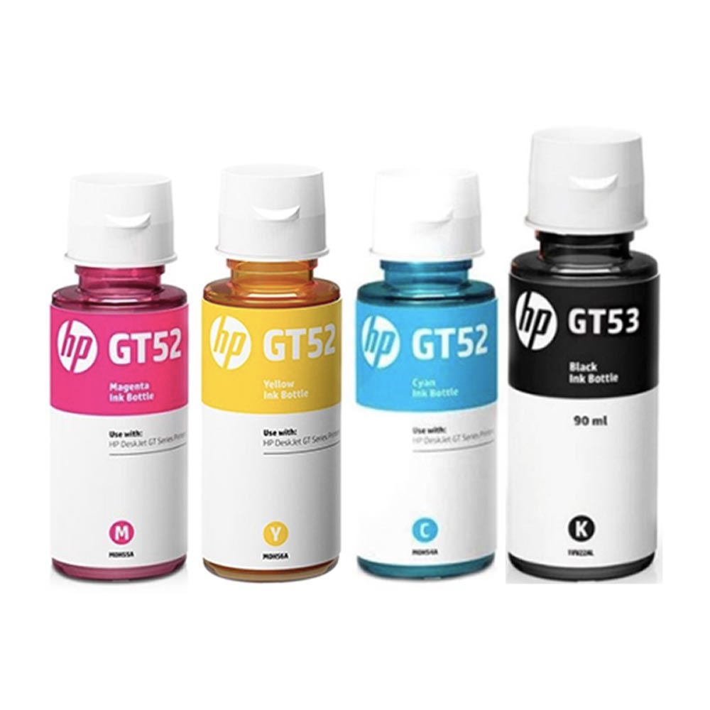 Ennegrecer Consejo claridad Botella De Tinta Para Impresora Hp Gt52 Gt53 Original Factur - HP