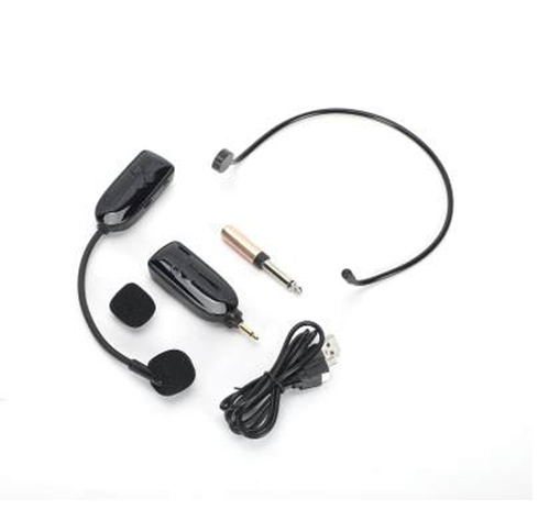 Zona Gadget. Sistema Microfono Inalambricos Doble Mano Celular-pc