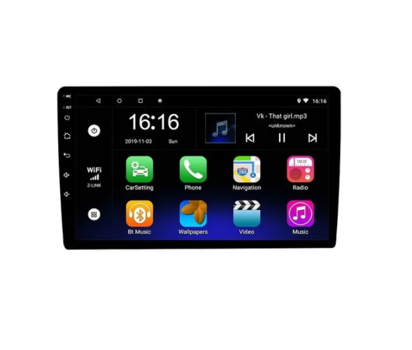 Radio Carro 9 Android 10 Gps Wifi Bt Hd Ips Full Hd 2g/32gb - NITRON