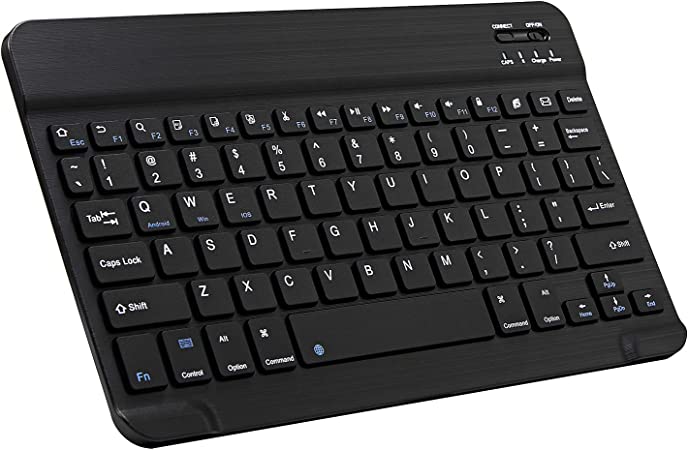 Arena mil desmayarse Teclado Bluetooth ultra delgado portátil mini teclado inalámbrico  recargable - Generico