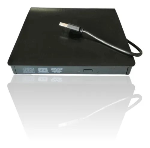 Lector Y Grabador De Dvd Externo Usb Ultra Slim Pc Laptop - NITRON