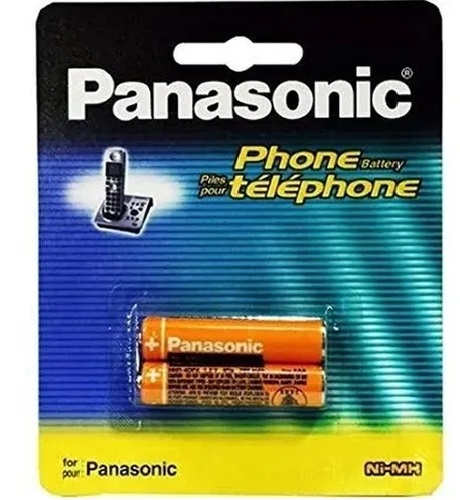 Pila Recargable Aaa Panasonic Para Telefono Hhr-4dpa Naranja - PANASONIC