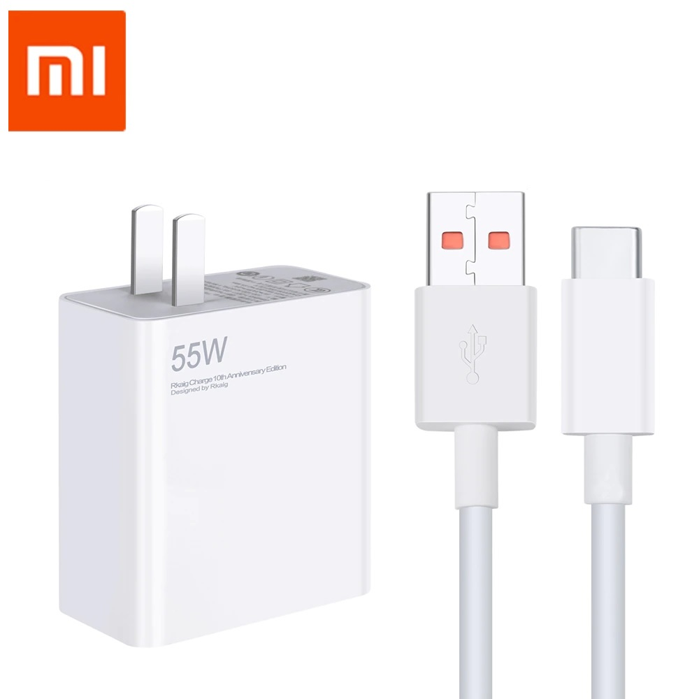 Cargador de celular Xiaomi 55w Carga Rapida Original - Xiaomi