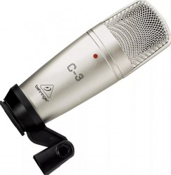 Microfono De Condensador Behringer Cardiode Omnidi C-3 C3