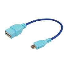 CABLE OTG EVL USB HEMBRA X MICRO USB 0.31CM 