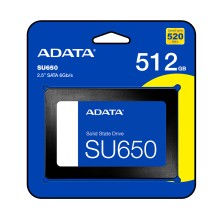 Disco Duro Interno Solido Aadata 512GB SU650 2.5