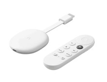 Chromecast + Google Tv Snow Wifi Bt Hdr10 Hdmi + Control 4k 
