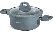 Caserola Mr Chef Marbelle 20cm 2.1lts Grey Bp02620