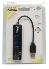 Adaptador USB 2.0 Tarjeta SD 2 EN 1 