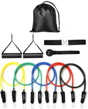 Set Kit de Pesas Mancuernas Discos Barra Gimnasio Gym 50kg Maletín - keleer