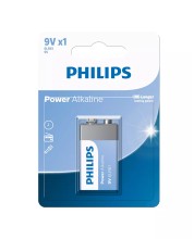 Batería Alcalina Philips 9v Ion 250ma Juguetes  6lr61p1b / 9