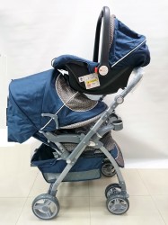 Coche Porta Bebe 3 En 1 + Canasta Portabebe Porta Bebe gen