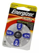 Pila Energizer Audifono AZ675 4U