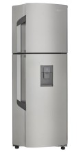Refrigeradora Haceb Titanio Dispensador de Agua NF 12.0 Pies 2 Puertas SIiberia 270