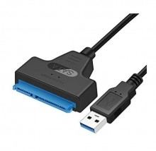 Cable Adaptador Sata Usb 3.0 Para Disco Duro 2.5 22 Pines EVL 