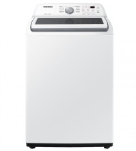 Lavadora Automática Samsung 19 Kg Carga Superior Color Blanco WA19A3353GW/AP 
