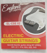 Juego de Cuerdas Para Guitarra Electrica Metalica England Legends 