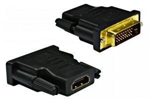 Adaptador Dvi Macho 24+1 X Hdmi Hembra Video Hd 