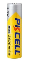 Bateria Recargable Litio Ultrafire Pkcell 18650 2600ma 3.7v