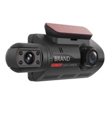 Camara de Carro Dual Lente Full HD Wifi Infrarojo soporta 265Gb 170 grados