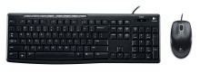 Combo Teclado y Mouse Logitech MK200 Usb plug and play 