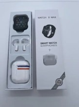 Combo Reloj Smart + Auriculares Bluetooth DM03  Deportes Notificaciones