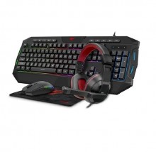 Combo Kit Gamer Havit Kb501cm 1 Mouse Teclado Audifono Mouse