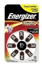 Pila Energizer Az312 * 8 Unidades  1,4v Audifonos Auricular