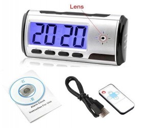 Camara Reloj Espia Micro Sd Deteccion Movimiento + Control