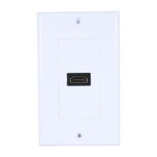 PLACA DE PARED C/1 JACK HDMI TIPO L WP-1023L