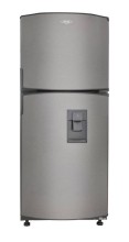 Refrigeradora Haceb Titanio Dispensador de Agua NF 11.5 Pies 2 Puertas  SIiberia 240