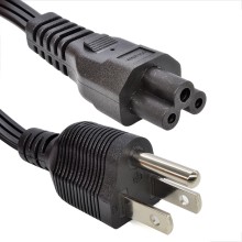 Cable de poder laptop tipo trébol  1.80m