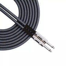 Cable de Guitarra Hebikuo Xa10 6.3 a 6.3 6 metros 6m trenzado