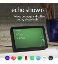 Amazon Echo Show 8 Pantalla Tactil Hd Inteligente Alexa 2da Gen