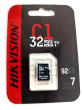 Memoria Micro SD Hikvision 32GB clase 10