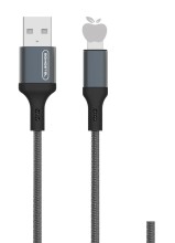 Cable de Carga Somostel BW21 Nylon + Metal Carga rapida 3.1A Iphone