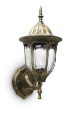 Lampara Farol De Pared Colonial 1l E27 Bronce Antiguo