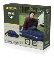 Colchon Inflable Camping 1 Plaza Viaje + Valvula 1,85m*76cm