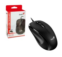 Mouse Genius USB DX-101 Negro 3 Botones 1000DPI Windows Y Mac