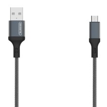  Cable de Carga Somostel BW21 Nylon + Metal Carga rapida 3.1A micro USB V8