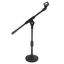 Soporte Pedestal para microfono de mesa escritorio M-210 + Cuello